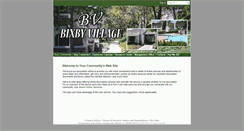 Desktop Screenshot of bixbyvillagehoa.com